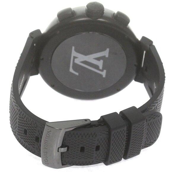 LOUIS VUITTON Tambour Q1A62 Chronograph black Dial Automatic Men's Watch_829670 - Picture 4 of 7